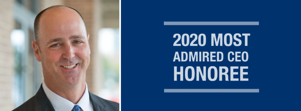 Kelly Hall Honored as a 2020 Most Admired CEO