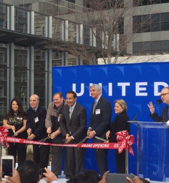 ​United Airlines Support Center Ribbon Cutting